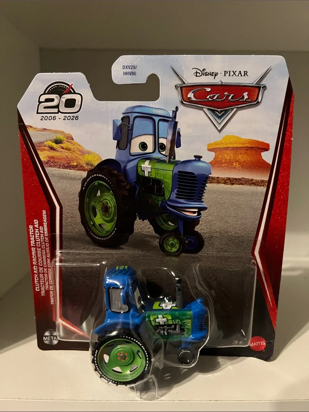 Disney Pixar - Cars - Clutch Aid Racing Tractor 2026 20th Anniversary 1:55 Scale